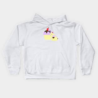 Cupcake Bunny Kids Hoodie